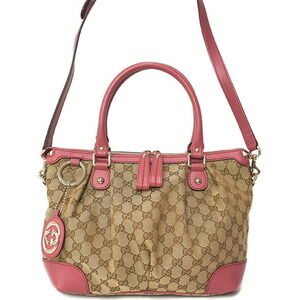 Gucci Guccissima Sukey Leather 2way Shoulder Bag